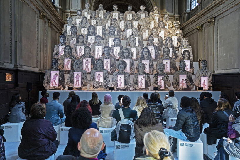 Es Devlin's London installation, Congregation | photo by Daniel Devlin